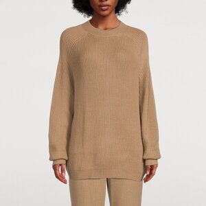 BNWT AW21 HANDVAERK ALPACA RIBBED SWEATER S